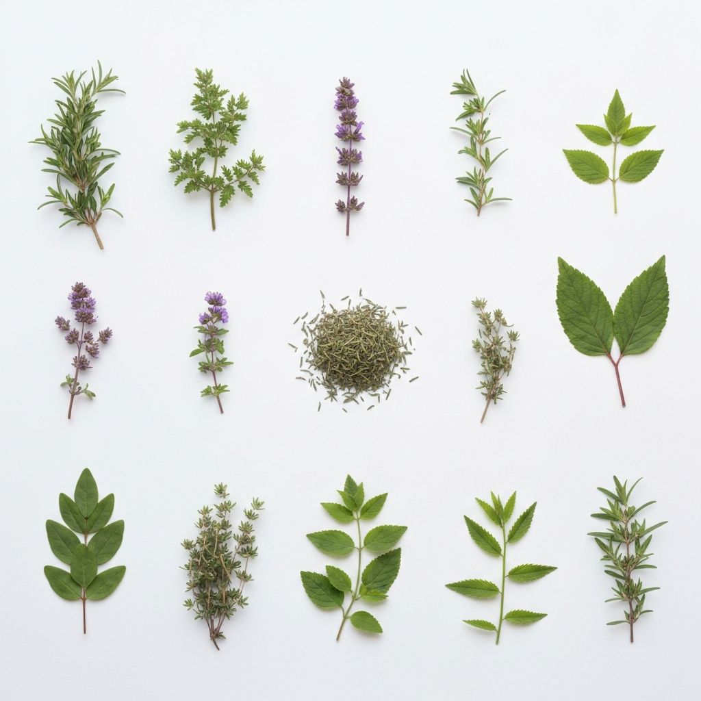 Botanische Zutaten für Hautpflege